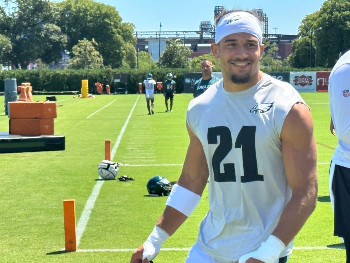 Eagles rookie safety Sydney Brown